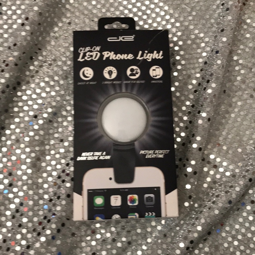 Clip-on LED Phone Light